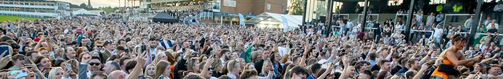 Live music at Uttoxeter racecourse