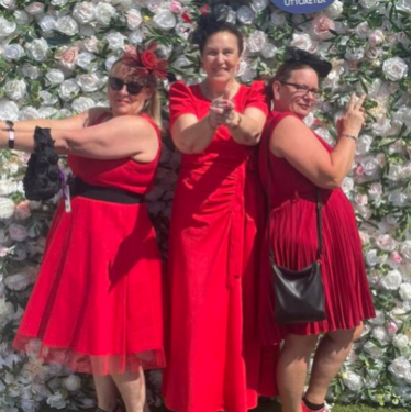 Women at Uttoxeter Ladies Day