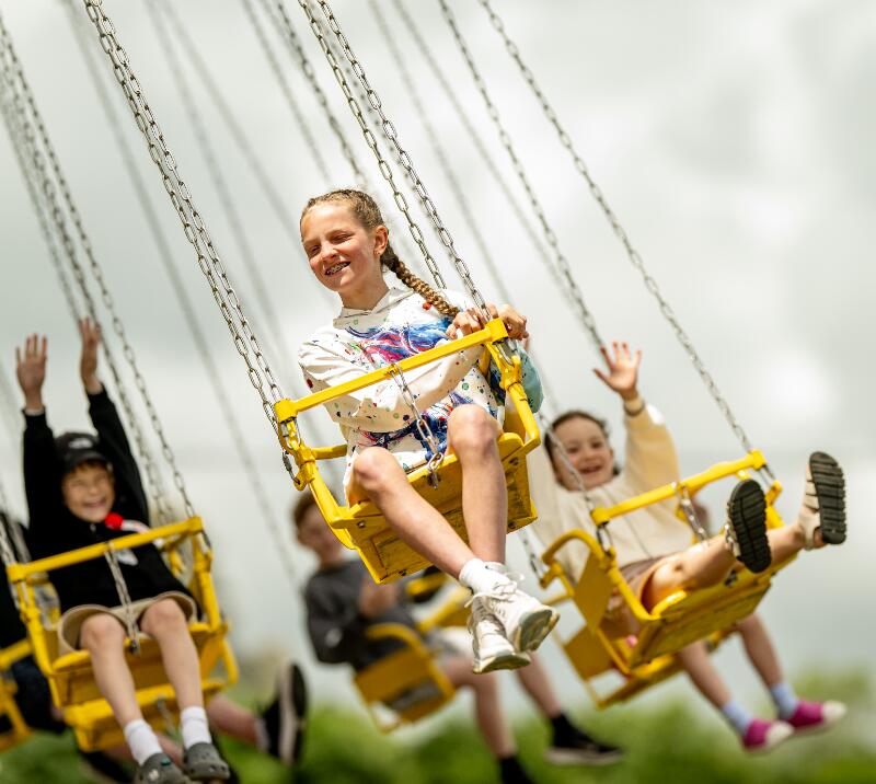 Children's entertainment at Uttoxeter Racecourse
