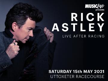 Rick Astley, live at Uttoxeter Racecourse in 2021